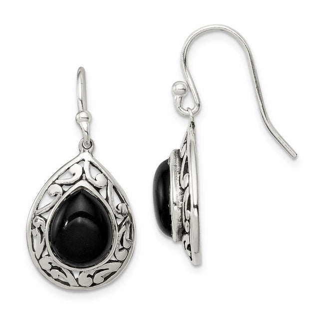 Sterling Silver Earrings Style QE9376 - Classique Jewelry Inc.