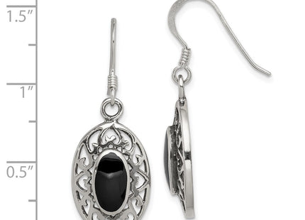 Sterling Silver Earrings Style QE9387 - Classique Jewelry Inc.