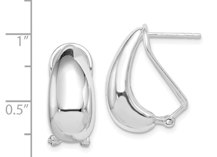 Sterling Silver Earrings Style QE940 - Classique Jewelry Inc.