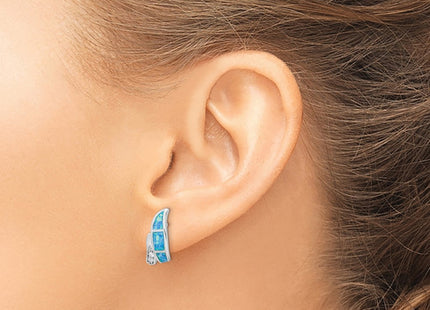 Sterling Silver Earrings Style QE9406 - Classique Jewelry Inc.