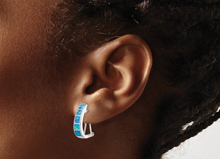 Sterling Silver Earrings Style QE9409 - Classique Jewelry Inc.