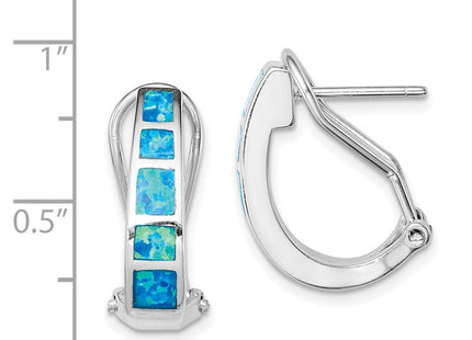 Sterling Silver Earrings Style QE9409 - Classique Jewelry Inc.