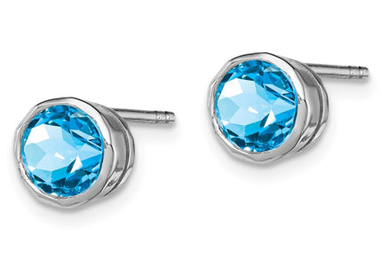 Sterling Silver Earrings Style QE9411BT - Classique Jewelry Inc.