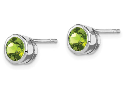 Sterling Silver Earrings Style QE9411PE - Classique Jewelry Inc.
