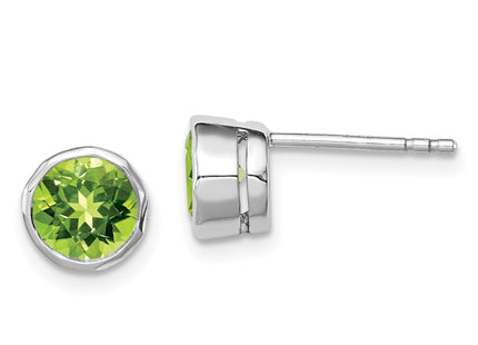 Sterling Silver Earrings Style QE9411PE - Classique Jewelry Inc.