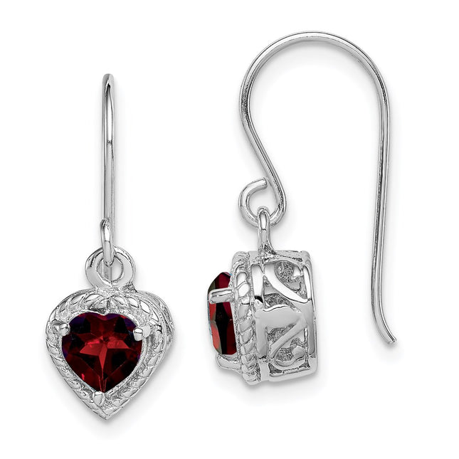 Sterling Silver Earrings Style QE9412GA - Classique Jewelry Inc.