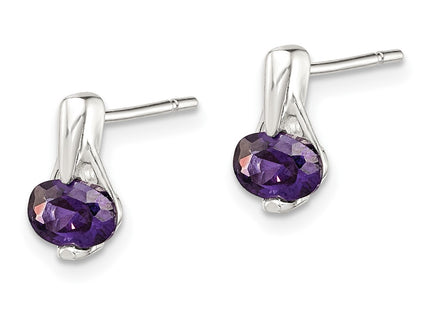 Sterling Silver Earrings Style QE9418 - Classique Jewelry Inc.
