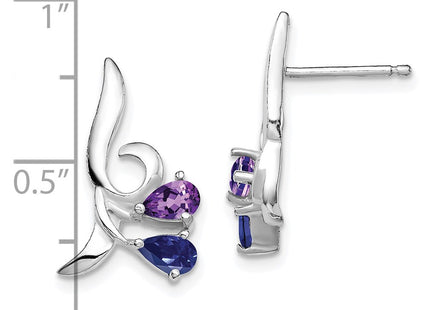 Sterling Silver Earrings Style QE9420 - Classique Jewelry Inc.