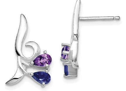 Sterling Silver Earrings Style QE9420 - Classique Jewelry Inc.