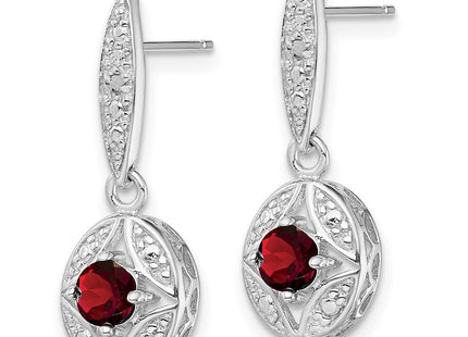 Sterling Silver Earrings Style QE9433 - Classique Jewelry Inc.