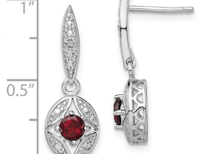 Sterling Silver Earrings Style QE9433 - Classique Jewelry Inc.