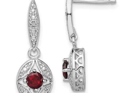 Sterling Silver Earrings Style QE9433 - Classique Jewelry Inc.