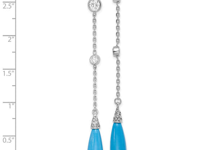 Sterling Silver Earrings Style QE9442 - Classique Jewelry Inc.