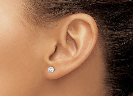 Sterling Silver Earrings Style QE9537 - Classique Jewelry Inc.
