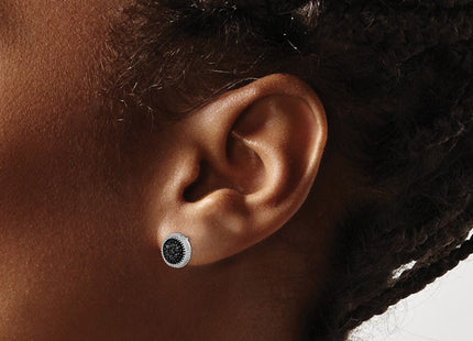 Sterling Silver Earrings Style QE9607 - Classique Jewelry Inc.