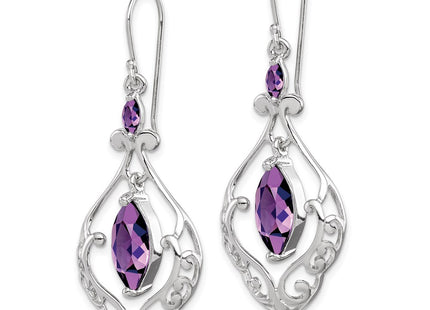 Sterling Silver Earrings Style QE9609 - Classique Jewelry Inc.