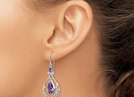 Sterling Silver Earrings Style QE9609 - Classique Jewelry Inc.