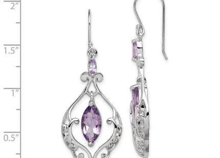 Sterling Silver Earrings Style QE9609 - Classique Jewelry Inc.