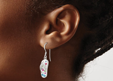 Sterling Silver Earrings Style QE9672 - Classique Jewelry Inc.