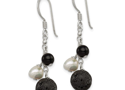 Sterling Silver Earrings Style QE9714 - Classique Jewelry Inc.