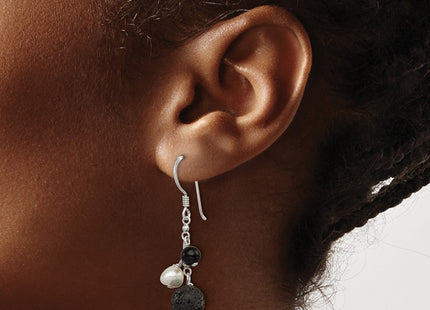 Sterling Silver Earrings Style QE9714 - Classique Jewelry Inc.