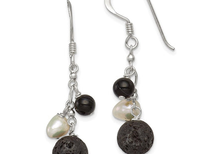 Sterling Silver Earrings Style QE9714 - Classique Jewelry Inc.