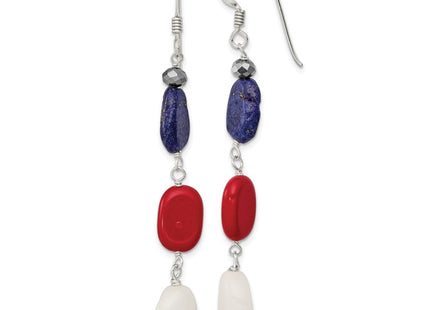 Sterling Silver Earrings Style QE9719 - Classique Jewelry Inc.