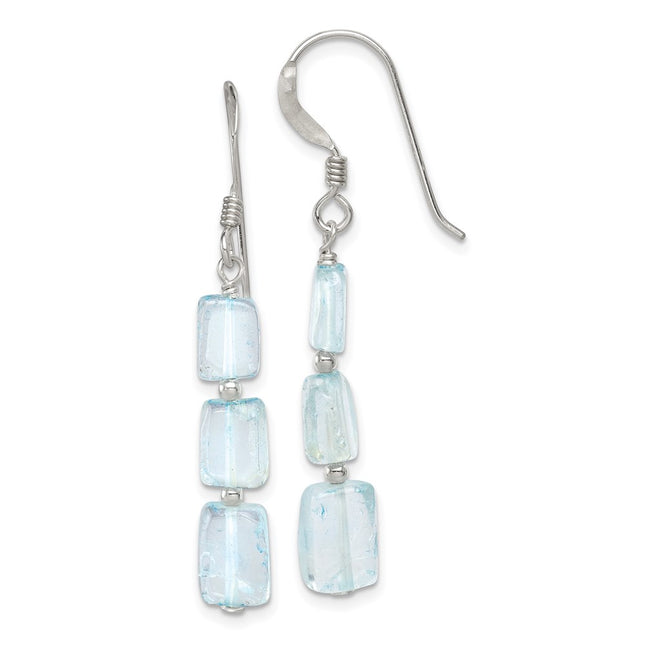 Sterling Silver Earrings Style QE9725 - Classique Jewelry Inc.