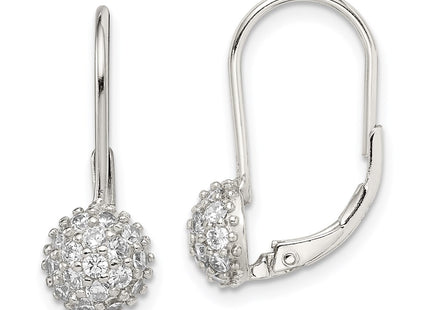 Sterling Silver Earrings Style QE9784 - Classique Jewelry Inc.