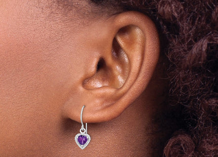 Sterling Silver Earrings Style QE9795AM - Classique Jewelry Inc.