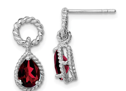 Sterling Silver Earrings Style QE9796GA - Classique Jewelry Inc.