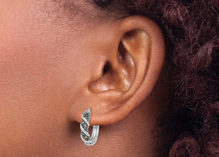 Sterling Silver Earrings Style QE985 - Classique Jewelry Inc.