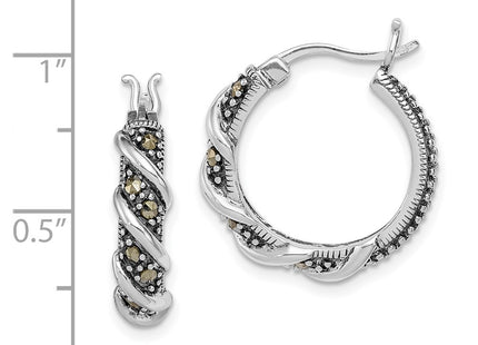 Sterling Silver Earrings Style QE985 - Classique Jewelry Inc.