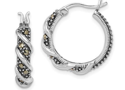 Sterling Silver Earrings Style QE985 - Classique Jewelry Inc.