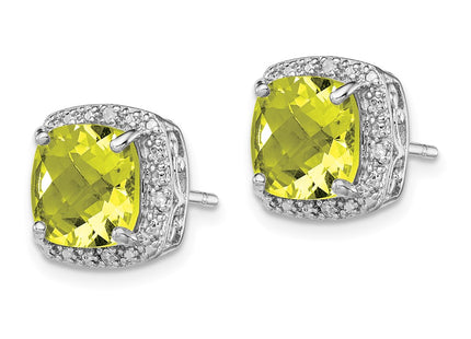 Sterling Silver Earrings Style QE9850LQ - Classique Jewelry Inc.