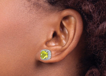 Sterling Silver Earrings Style QE9850LQ - Classique Jewelry Inc.