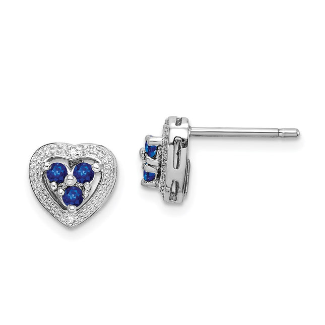 Sterling Silver Earrings Style QE9948S - Classique Jewelry Inc.