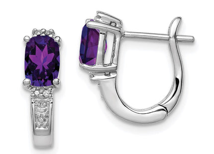 Sterling Silver Earrings Style QE9949AM - Classique Jewelry Inc.