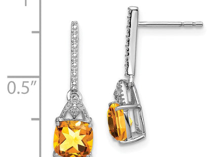 Sterling Silver Earrings Style QE9957CI - Classique Jewelry Inc.
