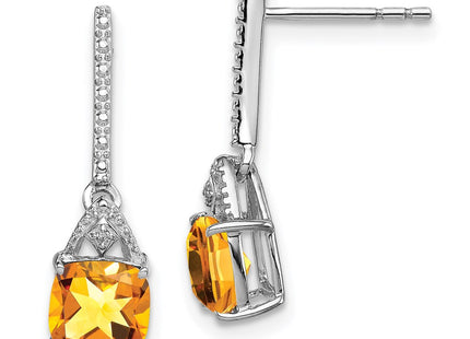 Sterling Silver Earrings Style QE9957CI - Classique Jewelry Inc.