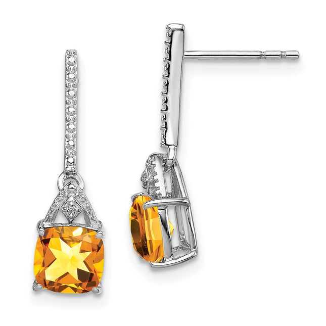 Sterling Silver Earrings Style QE9957CI - Classique Jewelry Inc.