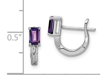 Sterling Silver Earrings Style QE9959AM - Classique Jewelry Inc.