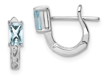 Sterling Silver Earrings Style QE9959AQ - Classique Jewelry Inc.