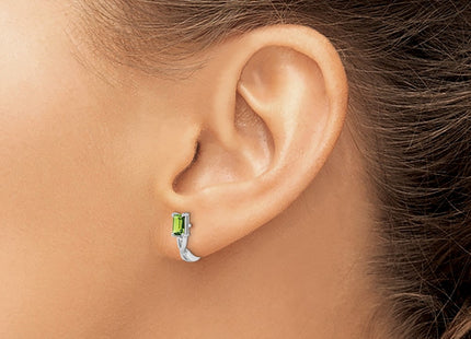 Sterling Silver Earrings Style QE9959PE - Classique Jewelry Inc.