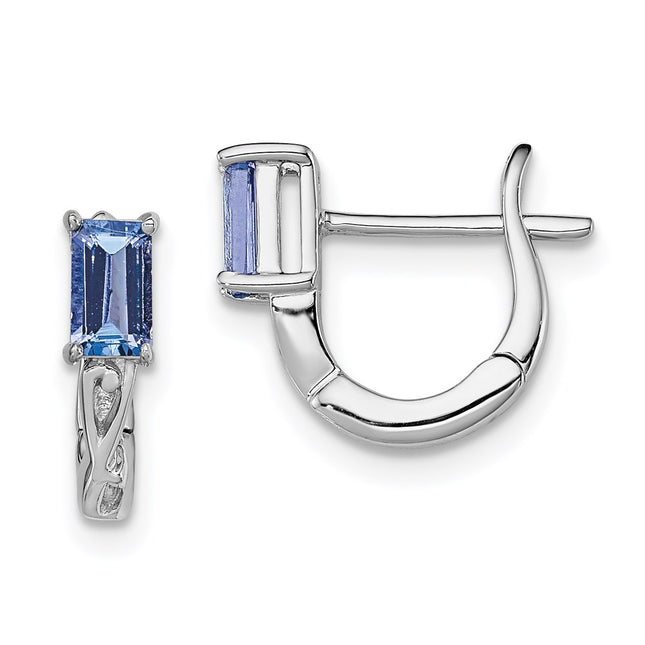 Sterling Silver Earrings Style QE9960TZ - Classique Jewelry Inc.