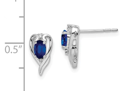 Sterling Silver Earrings Style QE9961S - Classique Jewelry Inc.