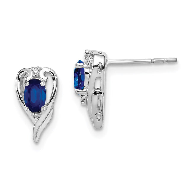 Sterling Silver Earrings Style QE9961S - Classique Jewelry Inc.