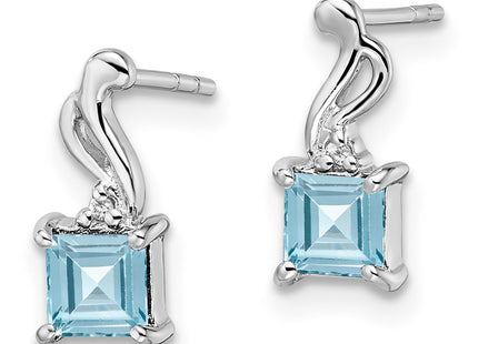 Sterling Silver Earrings Style QE9976BT - Classique Jewelry Inc.