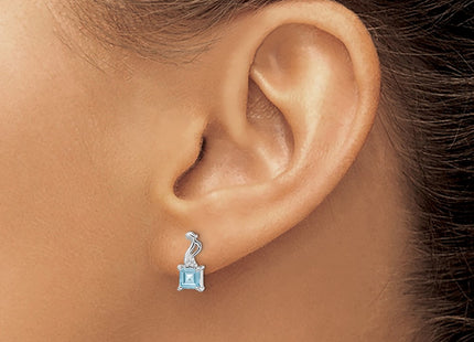 Sterling Silver Earrings Style QE9976BT - Classique Jewelry Inc.