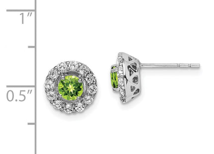 Sterling Silver Earrings Style QE9993PE - Classique Jewelry Inc.